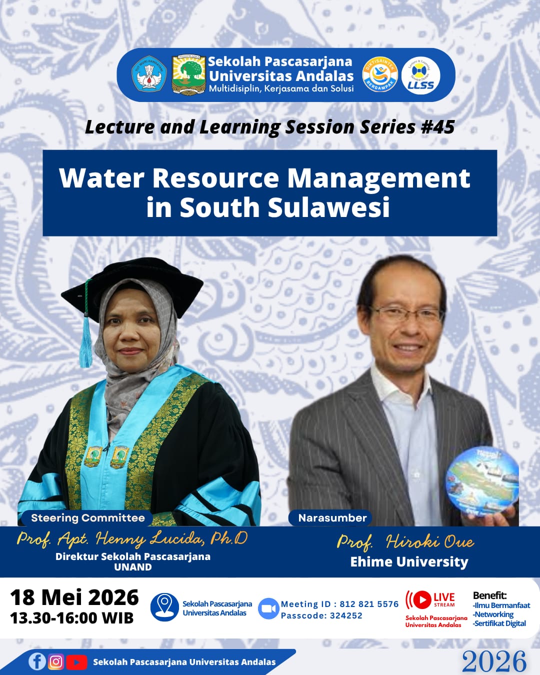 Poster LLSS #44 Pascasarjana Universitas Andalas