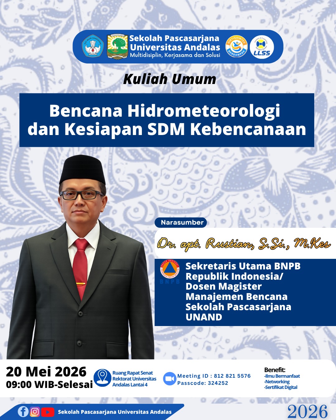 Poster LLSS #44 Pascasarjana Universitas Andalas