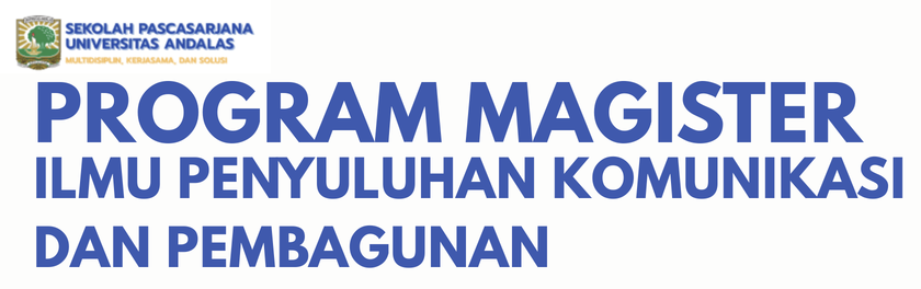 Magister Ilmu Penyuluhan, Komunikasi, dan Pembangunan