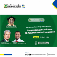 Lecture and Learning Session Series Pengembangan Kurikulum S2 Perumahan dan Pemukiman