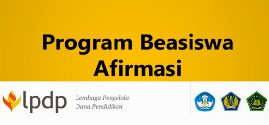 Tawaran Beasiswa Afirmasi Tahun 2017 (en-GB)