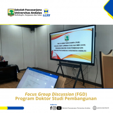 Focus Group Discussion (FGD) Program Doktor Studi Pembangunan