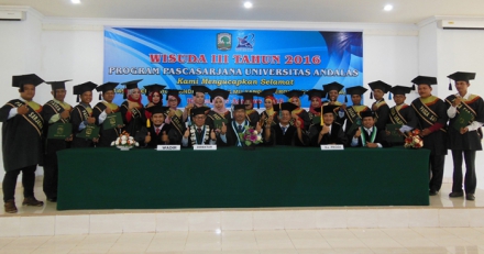 Selamat Kepada Wisudawan/i Program Pascasarjana Universitas Andalas (en-GB)