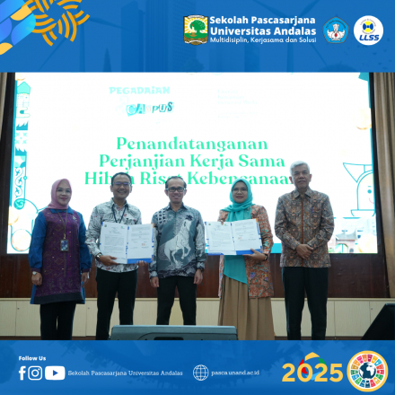 Seminar dan Penandatanganan PKS Universitas Andalas dengan PT Pegadaian Berjalan Lancar