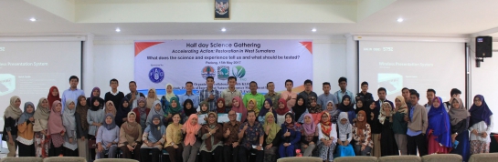 INRM Gelar “ A Half-Day Gathering: Restoration in West Sumatera”